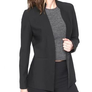 Athlete black sporty cosmic blazer
